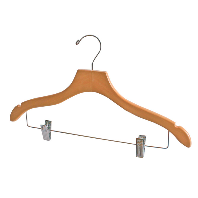 wood suit hanger